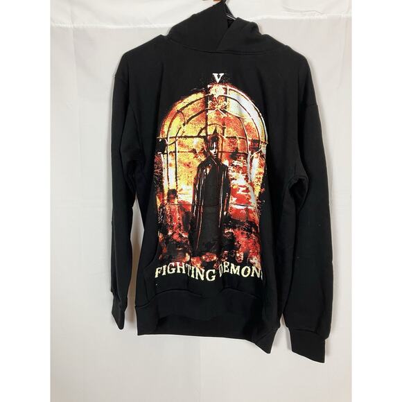 Juice Wrld x Vlone Demon Sweatshirt Size Medium Brand New - Picture 1 of 9